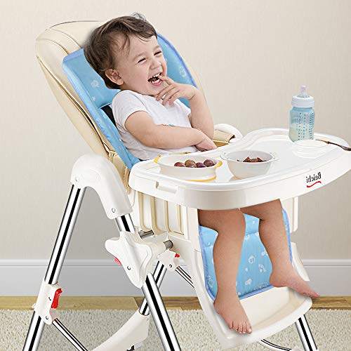 BelleStyle Colchonetas para silla de paseo, Universal Colchoneta Silla Colchoneta Suave Transpirable bebé algodón puro cochecito asiento maletero bebé recién Nacido cojín (Azul) BelleStyle Colchonetas para silla de paseo, Universal Colchoneta Silla Colchoneta Suave Transpirable bebé algodón puro cochecito asiento maletero bebé recién Nacido cojín (Azul)