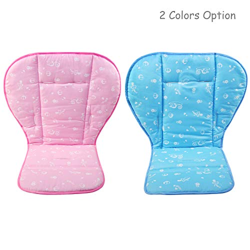 BelleStyle Colchonetas para silla de paseo, Universal Colchoneta Silla Colchoneta Suave Transpirable bebé algodón puro cochecito asiento maletero bebé recién Nacido cojín (Rosa)