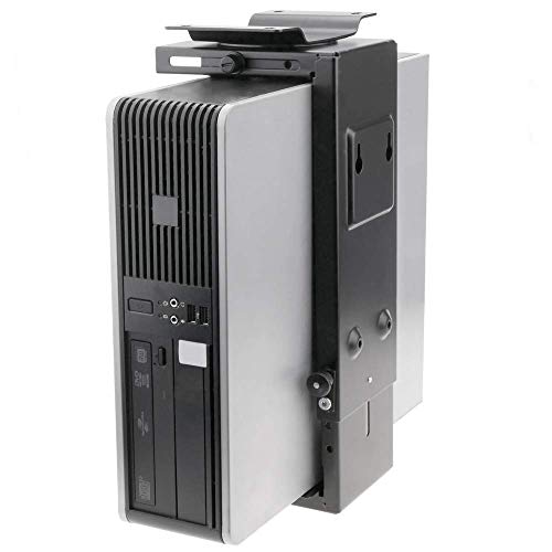BeMatik - Soporte de Caja de Ordenador bajo Mesa o fijación a Pared Ajustable 88-203mm BeMatik - Soporte de Caja de Ordenador bajo Mesa o fijación a Pared Ajustable 88-203mm
