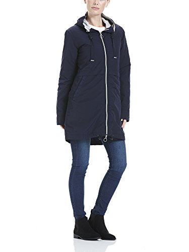 Bench 2IN1 Parka with DET: Lining Abrigo, Azul (Maritime Blue BL193), 40 (Talla del Fabricante: M) para Mujer