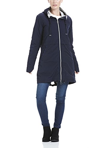 Bench 2IN1 Parka with DET: Lining Abrigo, Azul (Maritime Blue BL193), 40 (Talla del Fabricante: M) para Mujer