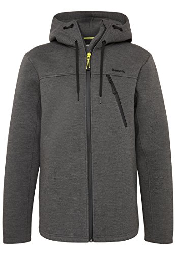 Bench Bonded Zip Hoodie Sudadera, Gris (Anthracite Marl Ma1017), Medium para Hombre