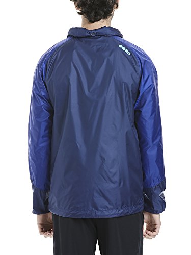 Bench - Chaqueta Softshell Cortavientos para Hombre, Hombre, Windbreaker Colour Block, Azul Oscuro, XX-Large