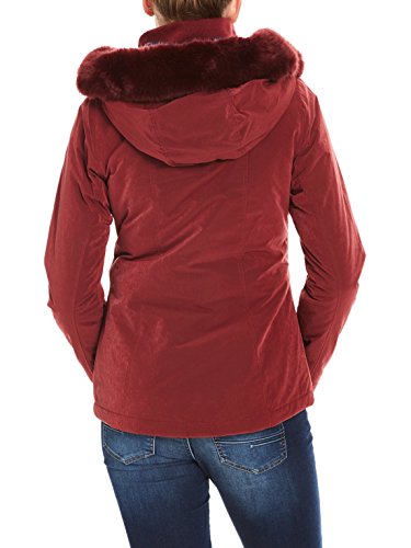 Bench Core Asymmetrical Jacket Chaqueta, Rojo (Cabernet Rd11343), X-Large para Mujer