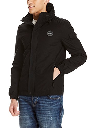 Bench Easy Cotton Mix Chaqueta, Negro (Black Beauty Bk11179), Large para Hombre