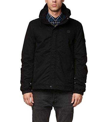 Bench Easy Cotton Mix Chaqueta, Negro (Black Beauty Bk11179), Large para Hombre