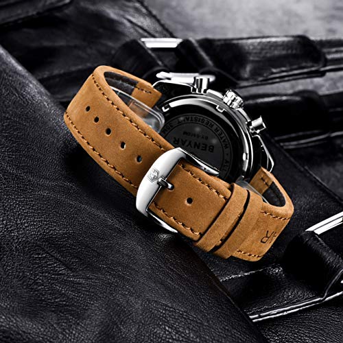 BENYAR Sport Casual Reloj de Pulsera de Cuarzo analógico Impermeable para Hombres BENYAR Sport Casual Reloj de Pulsera de Cuarzo analógico Impermeable para Hombres
