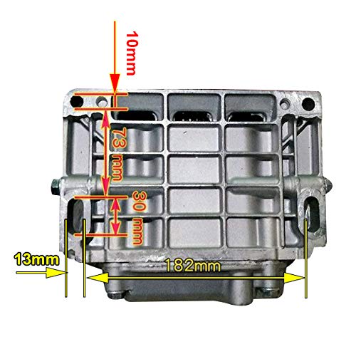 Berkalash Motor de gasolina, 420 cc 15 CV, motor de 4 tiempos, motor de gasolina, motor de estacionamiento, para bomba de piscina, con alarma de aceite, refrigeración por aire forzado, 9 kW/3600 rpm