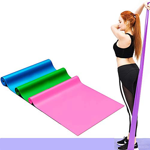 BESLIME Fitness Bands/Resistance Bands, 2M Exercise Band - 5X Stretch Bands, Recovery Band for Women Men,Ideal for Strength Training,Yoga,Pilates,Fitness BESLIME Fitness Bands/Resistance Bands, 2M Exercise Band - 5X Stretch Bands, Recovery Band for Women Men,Ideal for Strength Training,Yoga,Pilates,Fitness