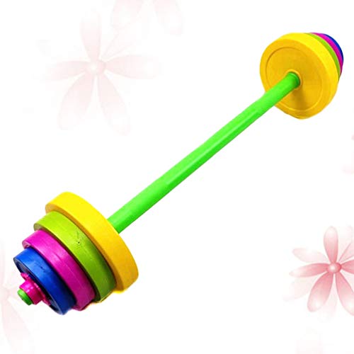 BESPORTBLE 1 juego/11 piezas práctica para niños mancuernas portátiles y duraderos equipo de ejercicios de fitness para entrenar músculos del brazo juguetes de levantamiento de pesas (tipo largo) BESPORTBLE 1 juego/11 piezas práctica para niños mancuernas portátiles y duraderos equipo de ejercicios de fitness para entrenar músculos del brazo juguetes de levantamiento de pesas (tipo largo)