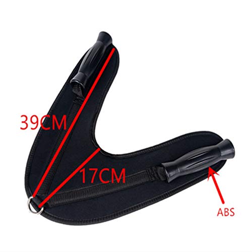 BESPORTBLE Arnés AB Crunch Correa Abdominal Crunch Equipo de Entrenamiento de Músculos del Núcleo Abdominal Cable Accesorio de Máquina () BESPORTBLE Arnés AB Crunch Correa Abdominal Crunch Equipo de Entrenamiento de Músculos del Núcleo Abdominal Cable Accesorio de Máquina ()