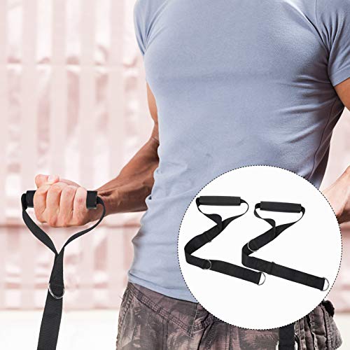 BESPORTBLE Bandas de Resistencia Bandas de Ejercicio con Asas Mosquetón Correas de Tracción para Entrenamiento de Fuerza Fisioterapia Equipo de Entrenamiento de Gimnasio en Casa BESPORTBLE Bandas de Resistencia Bandas de Ejercicio con Asas Mosquetón Correas de Tracción para Entrenamiento de Fuerza Fisioterapia Equipo de Entrenamiento de Gimnasio en Casa