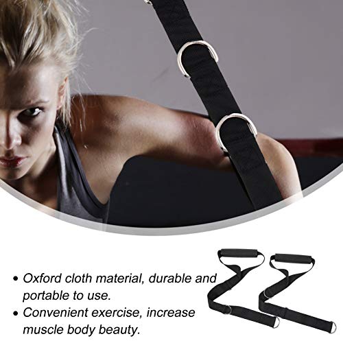BESPORTBLE Bandas de Resistencia Bandas de Ejercicio con Asas Mosquetón Correas de Tracción para Entrenamiento de Fuerza Fisioterapia Equipo de Entrenamiento de Gimnasio en Casa BESPORTBLE Bandas de Resistencia Bandas de Ejercicio con Asas Mosquetón Correas de Tracción para Entrenamiento de Fuerza Fisioterapia Equipo de Entrenamiento de Gimnasio en Casa