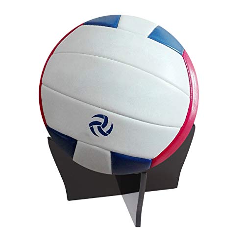 BESPORTBLE Base Universal para Soporte de Baloncesto para Balonmano, fútbol, Voleibol, Pelota de Ejercicios, Estante para Racks, Almacenamiento de Bola en Rack, acrílico Negro