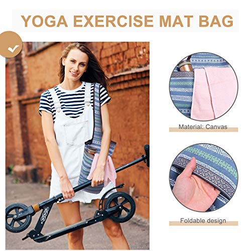 BESPORTBLE Bolsa de Esterilla de Yoga Bolsa Larga con Bolsillos Lona Plegable Bolsa de Esterilla de Ejercicio de Yoga Titular de La Esterilla de Yoga BESPORTBLE Bolsa de Esterilla de Yoga Bolsa Larga con Bolsillos Lona Plegable Bolsa de Esterilla de Ejercicio de Yoga Titular de La Esterilla de Yoga