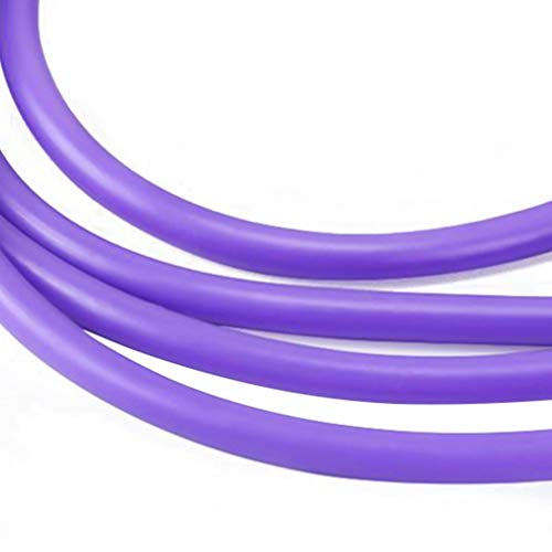 BESPORTBLE Cuerda Elástica para Sentarse con Manija Equipo de Gimnasia Expansor de Culturismo para Abdomen Cintura Brazo Pierna Estiramiento Adelgazante (Púrpura) BESPORTBLE Cuerda Elástica para Sentarse con Manija Equipo de Gimnasia Expansor de Culturismo para Abdomen Cintura Brazo Pierna Estiramiento Adelgazante (Púrpura)