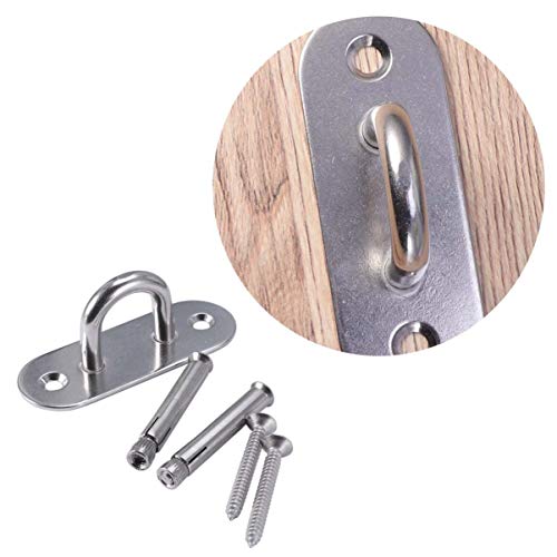 BESPORTBLE Ganchos de Pared para El Techo Soporte de Montaje en El Techo Ganchos para Colgar Hamacas Perchas de Acero Inoxidable para Servicio Pesado para Sillas Camas Cestas BESPORTBLE Ganchos de Pared para El Techo Soporte de Montaje en El Techo Ganchos para Colgar Hamacas Perchas de Acero Inoxidable para Servicio Pesado para Sillas Camas Cestas