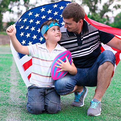 BESPORTBLE Pelota de Rugby para Niños Pelotas Deportivas de PU Pelotas de Juegos Pelotas de Mano para Interior Juegos Al Aire Libre Juegos en El Jardín