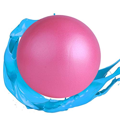 BESPORTBLE Yoga Pelota de Pilates Pelota de Ejercicios para Ejercicios de Rehabilitación Abdominal del Hombro Fortalecimiento de La Base Ejercicios Abdominales en Casa (Rosa 15 Cm)