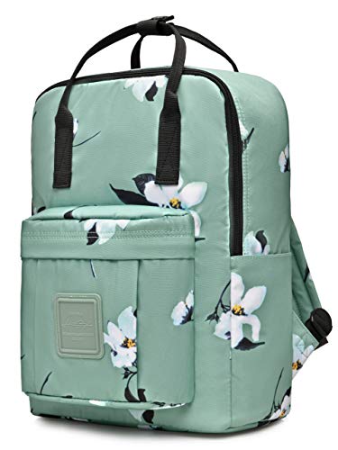 Bestie 14" Mochila Mujer, para portatil 14 Pulgadas, 12 litros, Magnolia, Menta