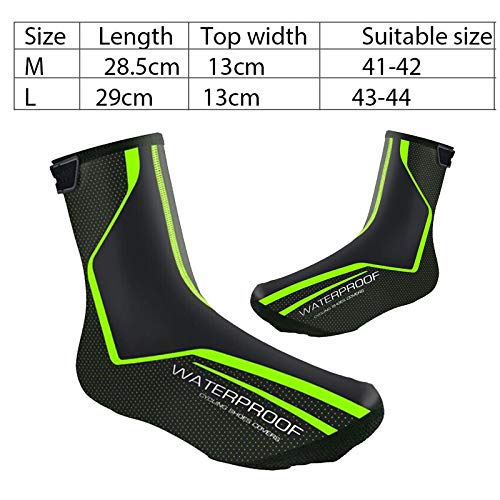 Bestine Fundas Impermeables para Zapatillas de Ciclismo Fundas Para Zapatillas de Ciclismo Fundas Térmicas Para Zapatos para Hombres y mujeres, Zapatillas de Ciclismo MTB (EU43-46(UK9.5-11.5),Green) Bestine Fundas Impermeables para Zapatillas de Ciclismo Fundas Para Zapatillas de Ciclismo Fundas Térmicas Para Zapatos para Hombres y mujeres, Zapatillas de Ciclismo MTB (EU43-46(UK9.5-11.5),Green)