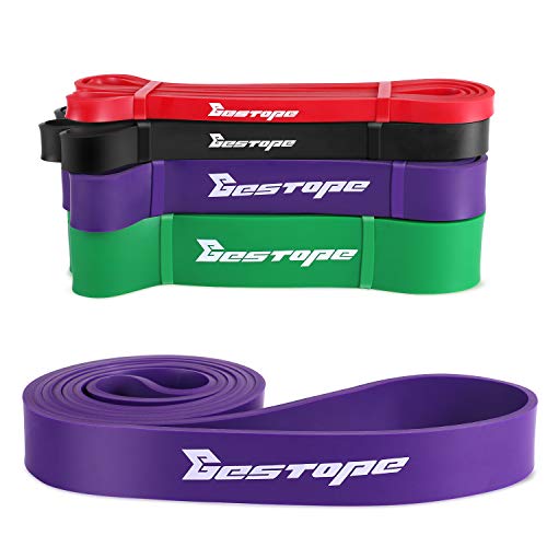 BESTOPE Banda de Resistencia - Banda de Ejercicios Aparatos de Gimnasia Inicio, Servicio Pesado Fuerza Entrenamiento Fitness para Hacer Ejercicio (1x Púrpura) BESTOPE Banda de Resistencia - Banda de Ejercicios Aparatos de Gimnasia Inicio, Servicio Pesado Fuerza Entrenamiento Fitness para Hacer Ejercicio (1x Púrpura)