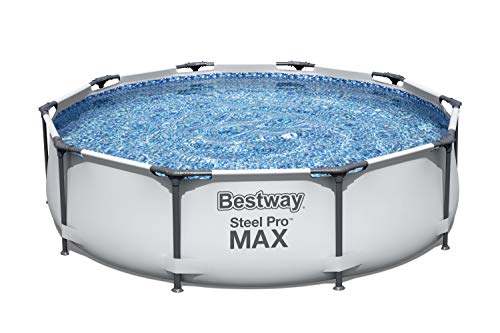 Bestway 56408 - Piscina Desmontable Tubular Steel Pro Max 305x76 cm con Depuradora de Cartucho 1.249 litros/hora