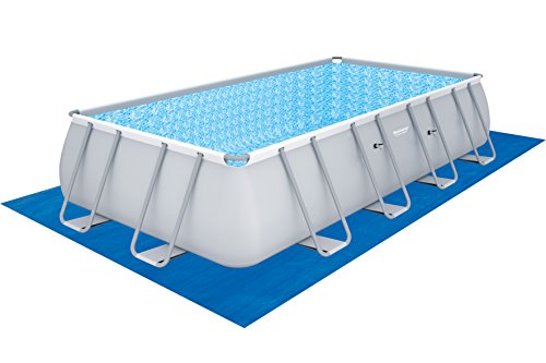 BESTWAY 56465 - Piscina Desmontable Tubular Power Steel 549x274x122 cm Depuradora de cartucho de 5.678 litros/hora