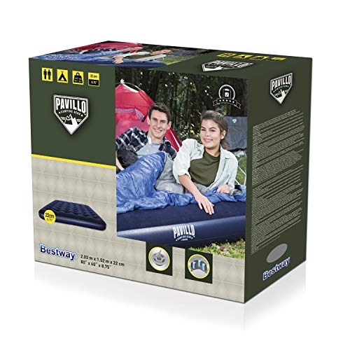 Bestway 67003 - Colchón Hinchable Doble Horizon 185x76x22 cm Bestway 67003 - Colchón Hinchable Doble Horizon 185x76x22 cm