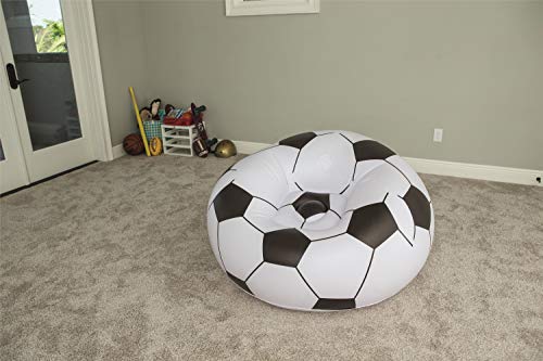 Bestway 75010 - Puff Hinchable Balón Fútbol