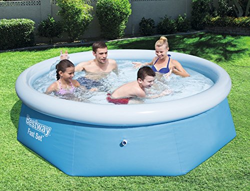 Bestway Fast Set Piscina, Sin depuradora, Piscina Desmontable Autoportante 244x66 cm