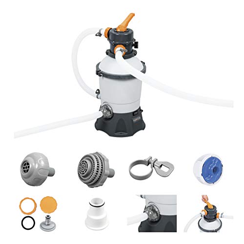 Bestway Flowclear Pool - Filtro de arena con dosificador ChemConnect integrado Bestway Flowclear Pool - Filtro de arena con dosificador ChemConnect integrado