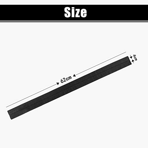 BESTZY Correas Levantamiento de Pesas, 2 Pares Straps Powerlifting Entrenamiento de Fuerza 60cm para Fortalecer el Ejercicio Físico de Entrenamiento (Negro) BESTZY Correas Levantamiento de Pesas, 2 Pares Straps Powerlifting Entrenamiento de Fuerza 60cm para Fortalecer el Ejercicio Físico de Entrenamiento (Negro)