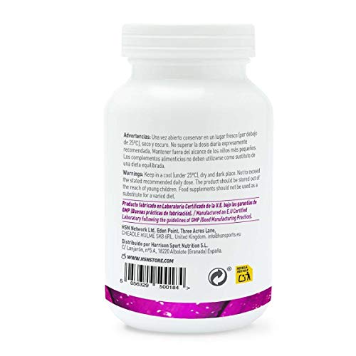 Beta Alanina 1000 mg de HSN | 4g por Dosis Diaria | Suplemento para Deportistas, CrossFit, Atletismo, Fitness, Mejora el Rendimiento Deportivo | Vegano, Sin Gluten, Sin Lactosa, 120 Tabletas