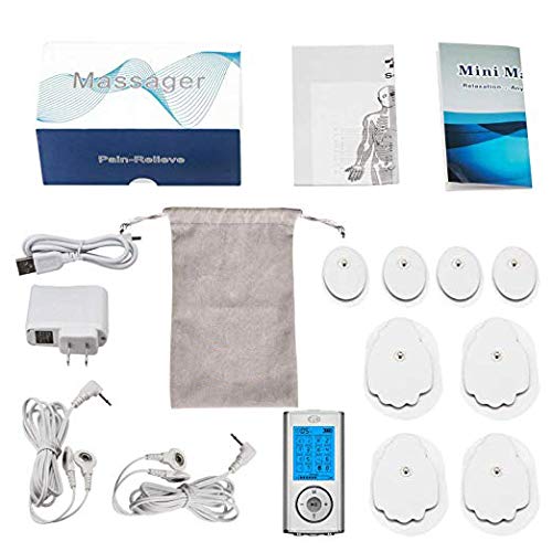 Better Angel electroestimulador Gimnasia pasiva Electroestimulador Muscular Masajeador Electroestimulación con Electrodos para Alivio del Dolor y Relajación Espalda Cuello Hombros Pierna Better Angel electroestimulador Gimnasia pasiva Electroestimulador Muscular Masajeador Electroestimulación con Electrodos para Alivio del Dolor y Relajación Espalda Cuello Hombros Pierna