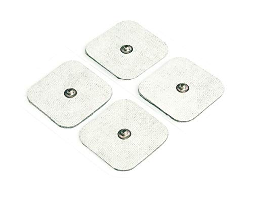 Beurer 661.02 Set de recambio, TENS/EMSpara los electroestimuladores de Beurer EM-49 / EM-80/ EM- 41 / EM-40, color blanco, 8 electrodos (4,5 x 4,5 cm)