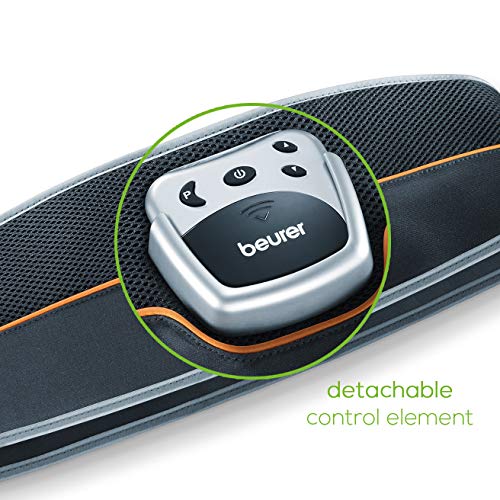 Beurer EM 35 Electroestimulador EMS Cinturón Abdominal,5 programas de entrenamiento, 4 electrodos agua sin necesidad de geles ni recambios, pantalla LCD, 75-140cm cintura Beurer EM 35 Electroestimulador EMS Cinturón Abdominal,5 programas de entrenamiento, 4 electrodos agua sin necesidad de geles ni recambios, pantalla LCD, 75-140cm cintura