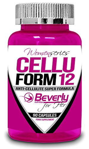 Beverly Nutrition Cellu Form Quemador de Grasas, Anti-Celulitis - 90 Cápsulas