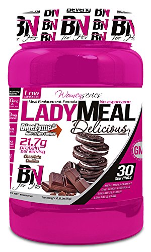 Beverly Nutrition Lady Meal Delicious Proteína Concentrada Mujer Sabor Choco Cookies - 1000 gr