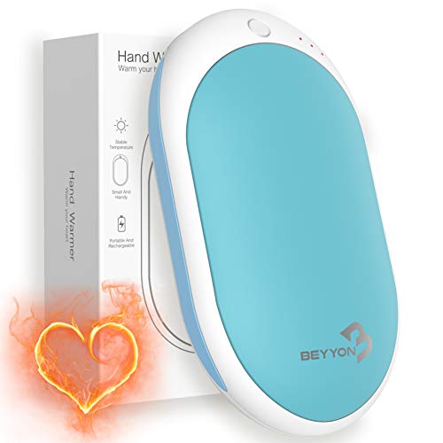 BEYYON Calentador de Manos Recargable, 7800mAh Calentador Eléctrico de Bolsillo Reutilizable para Esquiar, Acampar, Caminar, Regalos Originales para Hombre Mujer BEYYON Calentador de Manos Recargable, 7800mAh Calentador Eléctrico de Bolsillo Reutilizable para Esquiar, Acampar, Caminar, Regalos Originales para Hombre Mujer