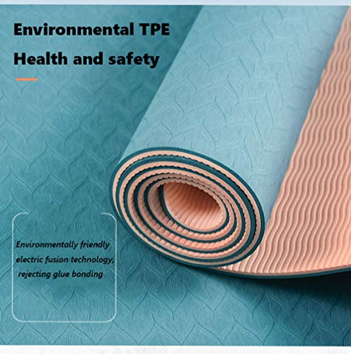 B/H Esterilla Deporte Antideslizante Ecológica,Estera de Yoga TPE Bicolor con patrón de Cola de fénix-VS_183 * 66 * 0.6cm,Yoga Mat para Pilates Yoga Fitness B/H Esterilla Deporte Antideslizante Ecológica,Estera de Yoga TPE Bicolor con patrón de Cola de fénix-VS_183 * 66 * 0.6cm,Yoga Mat para Pilates Yoga Fitness