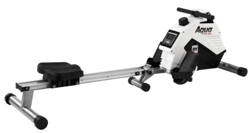 BH Fitness - Aquo R308, Remo plegable, con pantallla LCD, volante inercia 5.5 kg, Blanco BH Fitness - Aquo R308, Remo plegable, con pantallla LCD, volante inercia 5.5 kg, Blanco