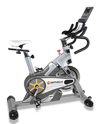 BH Fitness Bicicleta de Ciclismo Indoor SPADA Racing WH930R, Bicicletas Fitness, Los Mejores Precios