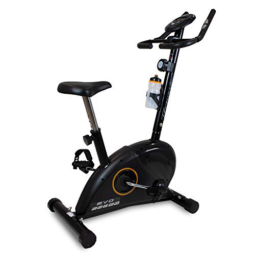 BH Fitness - EVO - B2600A VELBOS- Bicicleta estática con pulsómetro incorporado y pantalla LCD - Edición exclusiva