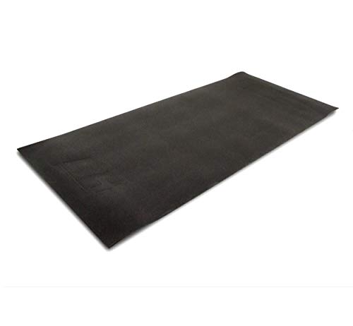 BH Fitness Foam Mat 0190968 Protector de Suelo para aparatos de Fitness. Reduce el Ruido y Las Vibraciones y Protege del Sudor. Superficie Antideslizante. 201 x 91 cm. Espesor 5 mm