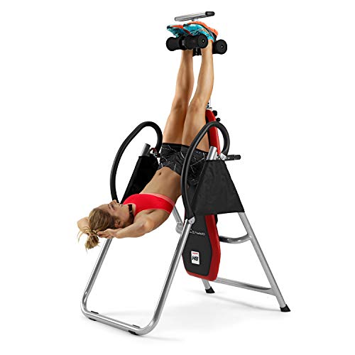 BH Fitness - GRAVITYX Tabla inversora, Adultos Unisex, Negro Rojo, Talla Única BH Fitness - GRAVITYX Tabla inversora, Adultos Unisex, Negro Rojo, Talla Única