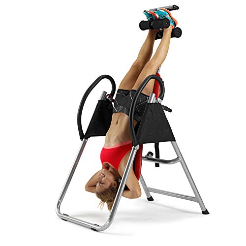 BH Fitness - GRAVITYX Tabla inversora, Adultos Unisex, Negro Rojo, Talla Única BH Fitness - GRAVITYX Tabla inversora, Adultos Unisex, Negro Rojo, Talla Única