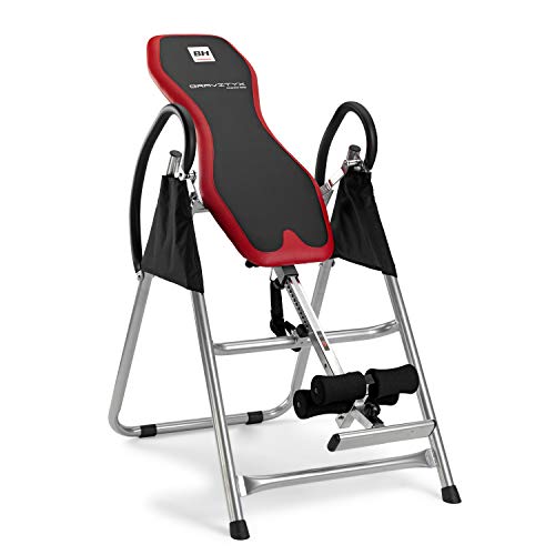 BH Fitness - GRAVITYX Tabla inversora, Adultos Unisex, Negro Rojo, Talla Única BH Fitness - GRAVITYX Tabla inversora, Adultos Unisex, Negro Rojo, Talla Única