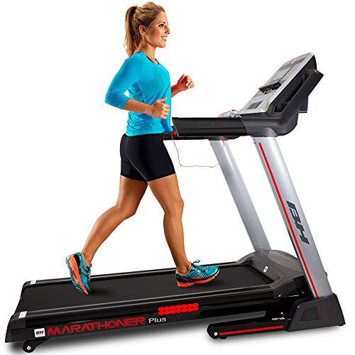 BH Fitness - Marathoner Plus VELBOS - Cinta de Correr, Adultos Unisex, Negro, Talla Única BH Fitness - Marathoner Plus VELBOS - Cinta de Correr, Adultos Unisex, Negro, Talla Única