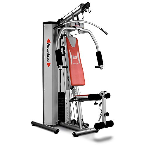 BH Fitness Nevada Plus G119XA - Multiestación compacta, tensión máxima 100 kg